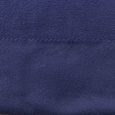 Флис DTY 19-3920, 180 г/м2, шир. 150 см, цвет т.синий - купить в Рубцовске. Цена 646.04 руб.