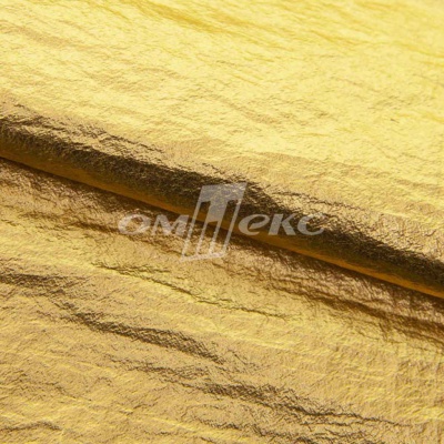 Текстильный материал "Диско"#1805 с покрытием РЕТ, 40гр/м2, 100% полиэстер, цв.5-золото - купить в Рубцовске. Цена 412.36 руб.