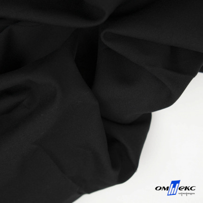Ткань костюмная "Матте" 80% P, 16% R, 4% S, 170 г/м2, шир.150 см, цв-черный #1 - купить в Рубцовске. Цена 372.90 руб.