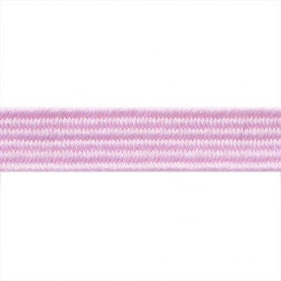 Резиновые нити с текстильным покрытием, шир. 6 мм ( упак.30 м/уп), цв.- 80-розовый - купить в Рубцовске. Цена: 155.22 руб.