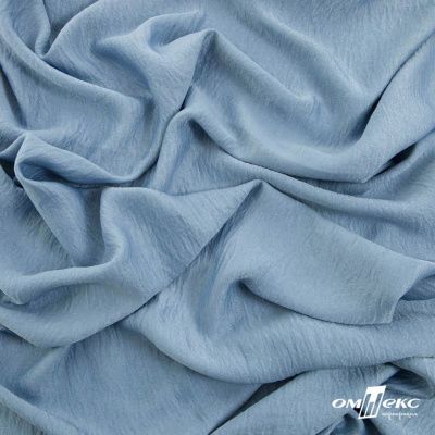 Ткань плательная Муар, 100% полиэстер,165 (+/-5) гр/м2, шир. 150 см, цв. Серо-голубой - купить в Рубцовске. Цена 215.65 руб.