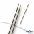 Спицы для вязания металлические d-2.5 мм круговые на тросике 53 см - купить в Рубцовске. Цена: 53.90 руб.