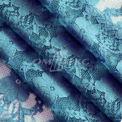 Кружевное полотно стрейч 15A61/BLUE, 100 гр/м2, шир.150см - купить в Рубцовске. Цена 1 581 руб.
