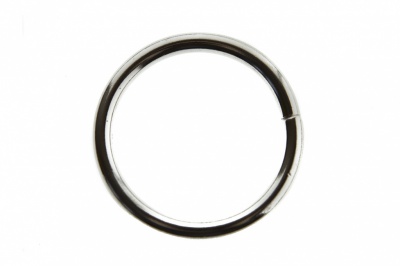 Кольцо металлическое d-3 х 32 мм, цв.-никель - купить в Рубцовске. Цена: 3.92 руб.