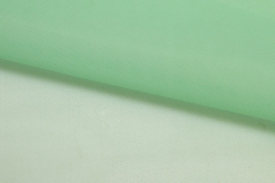 Портьерный капрон 13-6009, 47 гр/м2, шир.300см, цвет св.зелёный - купить в Рубцовске. Цена 143.68 руб.