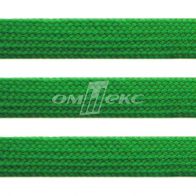 Шнур 15мм плоский (100+/-1м) №16 зеленый - купить в Рубцовске. Цена: 10.21 руб.