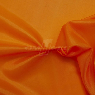 Ткань  подкладочная, Таффета 170Т цвет оранжевый 021С, шир. 150 см - купить в Рубцовске. Цена 43.06 руб.