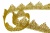 Тесьма металлизированная 8204, шир. 40 мм/уп. 13,7+/-1 м, цвет золото - купить в Рубцовске. Цена: 420.42 руб.