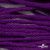 Шнур плетеный d-6 мм, круглый 70% хлопок 30% полиэстер, уп.90+/-1 м, цв.1084-фиолет - купить в Рубцовске. Цена: 588 руб.
