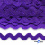 Тесьма вьюнчик 0381-0050, 5 мм/упак.33+/-1м, цвет 9530-фиолетовый - купить в Рубцовске. Цена: 107.26 руб.