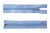 Спиральная молния Т5 351, 75 см, автомат, цвет св.голубой - купить в Рубцовске. Цена: 16.28 руб.