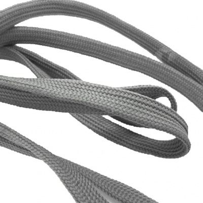 Шнурки т.5 80 см серый - купить в Рубцовске. Цена: 16.76 руб.