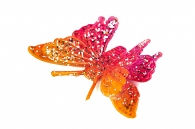 Бабочка декоративная пластиковая #10 - купить в Рубцовске. Цена: 7.09 руб.