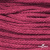 Шнур плетеный d-6 мм, 70% хлопок 30% полиэстер, уп.90+/-1 м, цв.1068-фуксия - купить в Рубцовске. Цена: 588 руб.