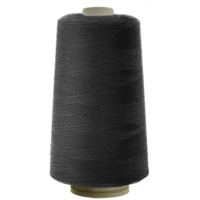 Швейные нитки (армированные) 28S/2, нам. 2 500 м, цвет чёрный - купить в Рубцовске. Цена: 139.91 руб.