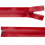 Молния водонепроницаемая PVC Т-7, 60 см, разъемная, цвет (820) красный - купить в Рубцовске. Цена: 49.39 руб.