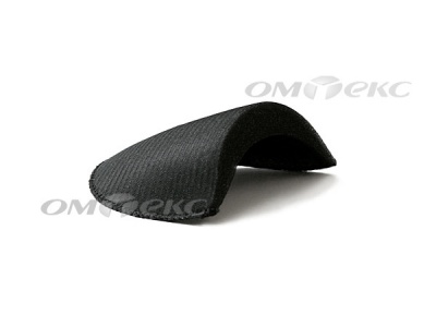 Плечевые накладки OВТ-10, обшитые, цвет чёрный - купить в Рубцовске. Цена: 17.82 руб.