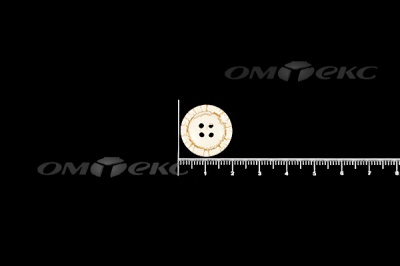 Пуговица деревянная круглая №33 (18мм) - купить в Рубцовске. Цена: 2.55 руб.