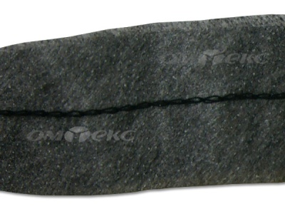 WS7225-прокладочная лента усиленная швом для подгиба 30мм-графит (50м) - купить в Рубцовске. Цена: 16.97 руб.