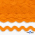 Тесьма вьюнчик 0381-0080, 8 мм/упак.33+/-1м, цвет 9511-оранжевый - купить в Рубцовске. Цена: 107.26 руб.