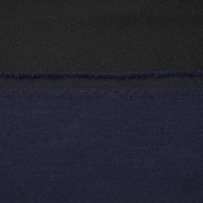 Ткань костюмная 26150 2009, 214 гр/м2, шир.150см, цвет т.синий - купить в Рубцовске. Цена 362.24 руб.