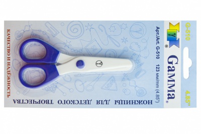 Ножницы G-510 детские 123 мм - купить в Рубцовске. Цена: 137.45 руб.