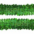 Тесьма с пайетками D4, шир. 30 мм/уп. 25+/-1 м, цвет зелёный - купить в Рубцовске. Цена: 1 087.39 руб.
