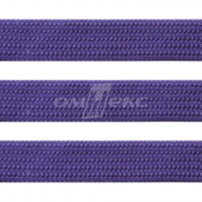 Шнур 15мм плоский (100+/-1м) №10 фиолетовый - купить в Рубцовске. Цена: 10.21 руб.