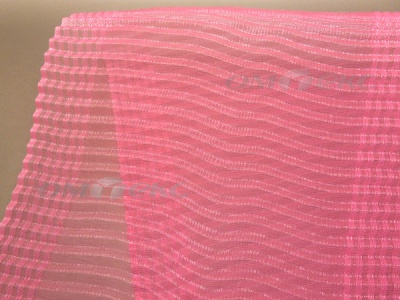 Лента капроновая "Гофре", шир. 110 мм/уп. 50 м, цвет розовый - купить в Рубцовске. Цена: 35.60 руб.