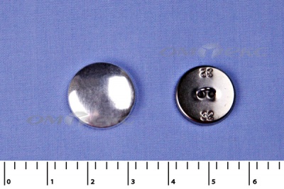 Формы для пуговиц и прочие части пуговиц; заготовки для пуговиц №20 с петлёй сталь (#32) - купить в Рубцовске. Цена: 1.79 руб.