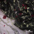 Сетка с вышивкой "Мадрид" 135 г/м2, 100% нейлон, ширина 130 см, Цвет 4/Черный - купить в Рубцовске. Цена 980 руб.