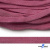 Шнур плетеный d-8 мм плоский, 70% хлопок 30% полиэстер, уп.85+/-1 м, цв.1029-розовый - купить в Рубцовске. Цена: 735 руб.