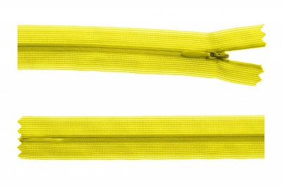 Молния потайная Т3 131, 20 см, капрон, цвет жёлтый - купить в Рубцовске. Цена: 5.12 руб.