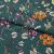 Плательная ткань "Фламенко" 6.1, 80 гр/м2, шир.150 см, принт растительный - купить в Рубцовске. Цена 241.49 руб.