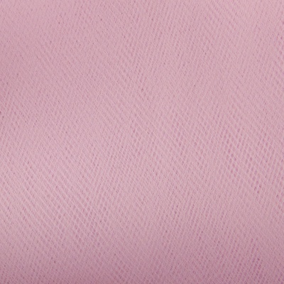 Фатин матовый 16-12, 12 гр/м2, шир.300см, цвет нежно-розовый - купить в Рубцовске. Цена 96.31 руб.