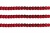 Пайетки "ОмТекс" на нитях, SILVER-BASE, 6 мм С / упак.73+/-1м, цв. 3 - красный - купить в Рубцовске. Цена: 468.37 руб.