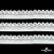 Резинка бельевая ажурная #123-11, шир.11 мм, цв.белый - купить в Рубцовске. Цена: 7.23 руб.