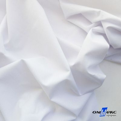 Ткань сорочечная Илер 100%полиэстр, 120 г/м2 ш.150 см, цв.белый - купить в Рубцовске. Цена 290.24 руб.