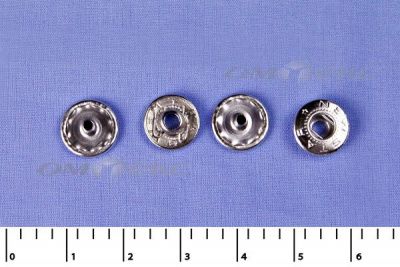 Кнопки металл Ф-12,5 (1440 +/-20 шт) "альфа" никель с рисунком - купить в Рубцовске. Цена: 2 853.69 руб.