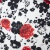 Плательная ткань "Фламенко" 22.1, 80 гр/м2, шир.150 см, принт растительный - купить в Рубцовске. Цена 239.03 руб.