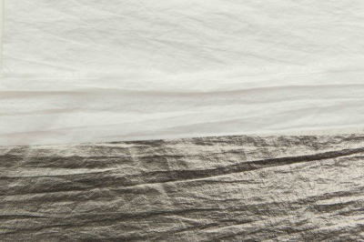 Текстильный материал "Диско"#1805 с покрытием РЕТ, 40гр/м2, 100% полиэстер, цв.6-тем.серебро - купить в Рубцовске. Цена 412.36 руб.