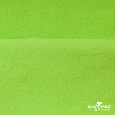 Флис DTY 15-0146, 240 г/м2, шир. 150 см, цвет зеленая свежесть - купить в Рубцовске. Цена 640.46 руб.
