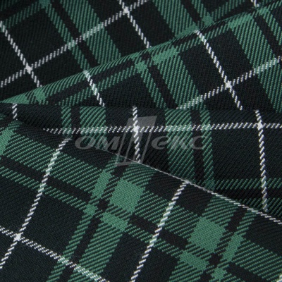 Ткань костюмная Клетка 25577, т.зеленый/зеленый./ч/бел, 230 г/м2, шир.150 см - купить в Рубцовске. Цена 539.74 руб.