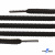 Шнурки #106-09, круглые 130 см, цв.чёрный - купить в Рубцовске. Цена: 21.92 руб.