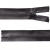Молния водонепроницаемая PVC Т-7, 20 см, неразъемная, цвет (301)-т.серый - купить в Рубцовске. Цена: 21.56 руб.