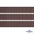005-коричневый Лента репсовая 12 мм (1/2), 91,4 м  - купить в Рубцовске. Цена: 372.40 руб.