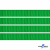 Репсовая лента 019, шир. 6 мм/уп. 50+/-1 м, цвет зелёный - купить в Рубцовске. Цена: 87.54 руб.