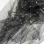 Сетка Фатин Глитер Спейс, 12 (+/-5) гр/м2, шир.150 см, 16-167/черный - купить в Рубцовске. Цена 184.03 руб.