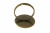 Заготовка для рукоделия металлическая фигурная для кольца 15мм - купить в Рубцовске. Цена: 7.44 руб.