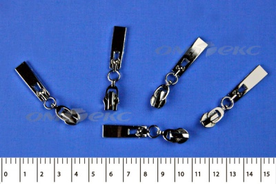 Слайдер декоративный, металлический №1/спираль Т7/никель - купить в Рубцовске. Цена: 6.29 руб.